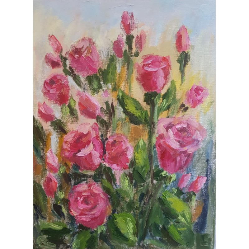 Paveikslas "Pražydo rožės" 