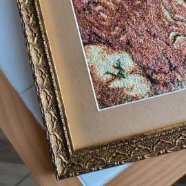 Siuvinėtas paveikslas"Grojantis medis"