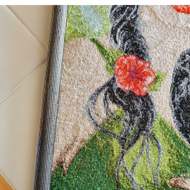 Siuvinėtas paveikslas" Miško deivė"