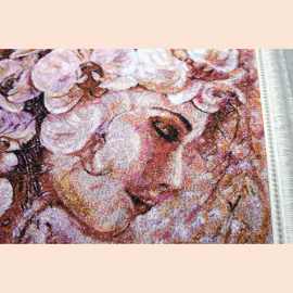 Siuvinėtas paveikslas" "Moteris orhidėja"