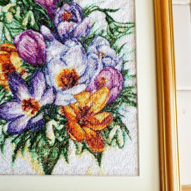 Siuvinėtas paveikslas" Puokštė"