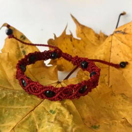 Elfiška apyrankė su agatu