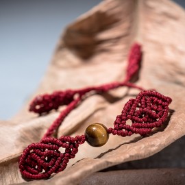 Tigro akies pumpuras - apyrankė