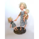 Autorinė lėlė Mama Autorinė lėlė Mama