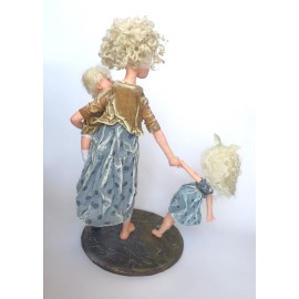 Autorinė lėlė Mama Autorinė lėlė Mama