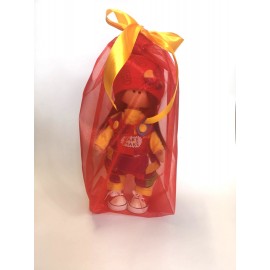 Tekstilinė lėlė Kakes Makes kelnemis Tekstilinė lėlė Kakes Makes kelnemis