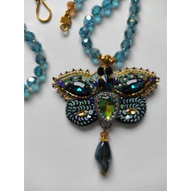 Kaklo papuošalas - Drugelis