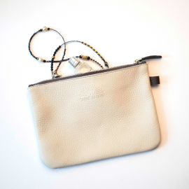 Odinė kosmetinė, odinis dėklas smulkmei  Odinė kosmetinė, odinis dėklas smulkmei