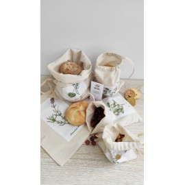 Tekstilinių maišelių rinkinys Tekstilinių maišelių rinkinys