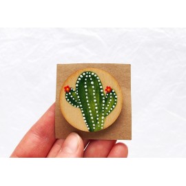 Medinis ženkliukas kaktusas "Žaliasis gražuolis"
