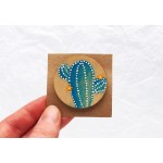 Medinis ženkliukas kaktusas "Mėlynasis dručkis"