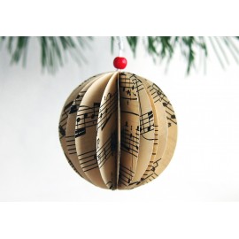 Kalėdinių dekoracijų rinkinys MUZIKA  (5 vnt.)