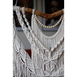 Makrame dekoracija ∼70x70 cm Makrame dekoracija ∼70x70 cm