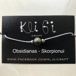 Apyrankės zodiako ženklams - Skorpionui Apyrankės zodiako ženklams - Skorpionui