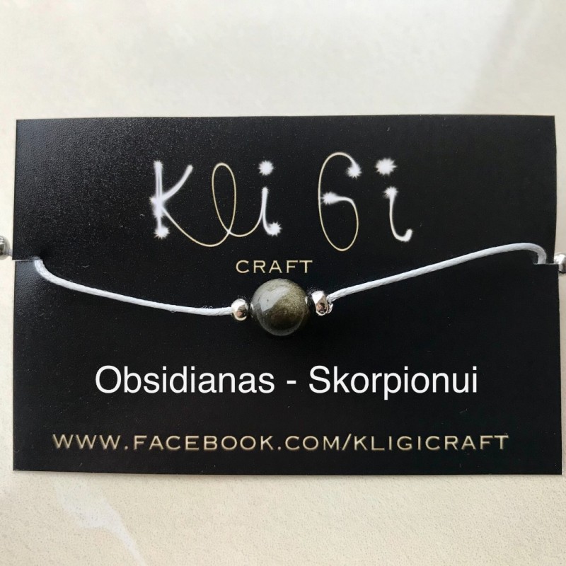 Apyrankės zodiako ženklams - Skorpionui Apyrankės zodiako ženklams - Skorpionui