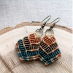 Įvairiaspalviai auskarai 7