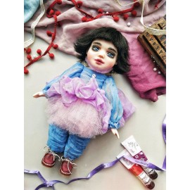 Realistinė molio klouno lėlė Realistinė molio klouno lėlė