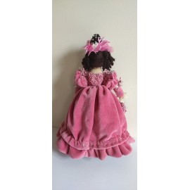 Lėlė dama su rožine skrybele Lėlė dama su rožine skrybele