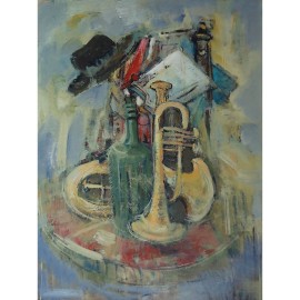 Aliejinis paveikslas "Geras natiurmortas"