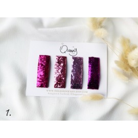 Plaukų segtukai, rinkinys 4 vnt., įvairių spalvų