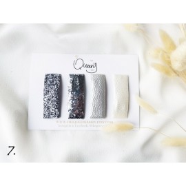 Plaukų segtukai, rinkinys 4 vnt., įvairių spalvų