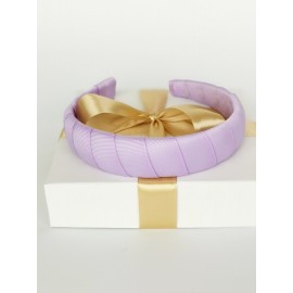 Plaukų lankelis, rankų darbo. Violetinė spalva Plaukų lankelis, rankų darbo. Violetinė spalva