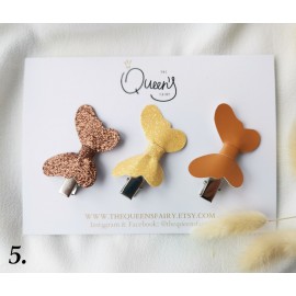 Plaukų aksesuarai Drugeliai, segtukai 3 vnt., Įvairių spalvų Plaukų aksesuarai Drugeliai, segtukai 3 vnt., Įvairių spalvų