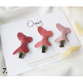 Plaukų aksesuarai Drugeliai, segtukai 3 vnt., Įvairių spalvų Plaukų aksesuarai Drugeliai, segtukai 3 vnt., Įvairių spalvų