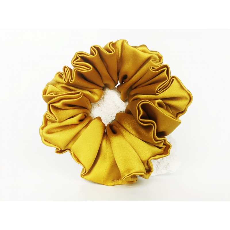 Natūralaus šilko plaukų gumytė, Garstyčių Natūralaus šilko plaukų gumytė, Garstyčių