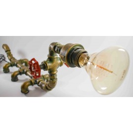 Modernus industrinio stiliaus šviestuvas „Caterpillar“