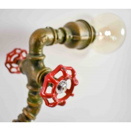 Modernus industrinio stiliaus šviestuvas „Caterpillar“