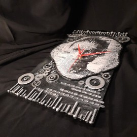 Laikrodis lofto stiliaus „Info Lady“