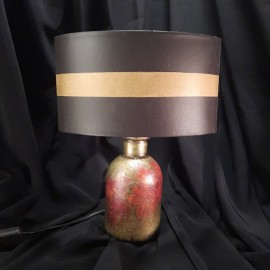 Lempa iš butelio „Vintage gold“