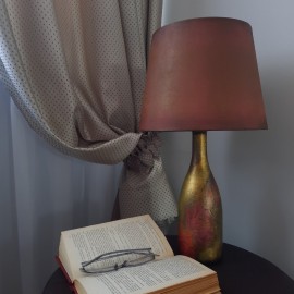 Lempa iš butelio „Gold“ Lempa iš butelio „Gold“