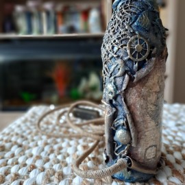 Lempa iš butelio „Jūros paslaptys“