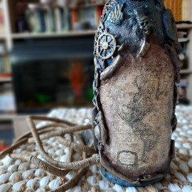 Lempa iš butelio „Jūros paslaptys“