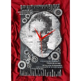 Laikrodis lofto stiliaus „Info Lady“