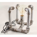 Modernus industrinio stiliaus šviestuvas „Fakelas“