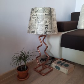 Lempa iš vario "Bangos"