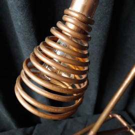 Lempa iš vario "Žiogas"