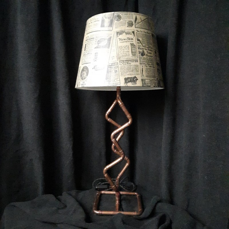 Lempa iš vario "Bangos"