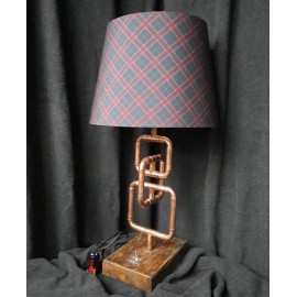 Lempa iš vario "Labirintas"