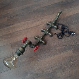 Modernus industrinio stiliaus šviestuvas „Caterpillar“