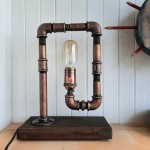 Modernus industrinio stiliaus šviestuvas „Kitoks kablelis“