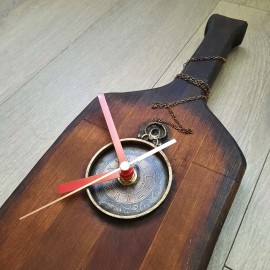 Laikrodis lofto stiliaus „Laiko keliautojo kompasas“ 