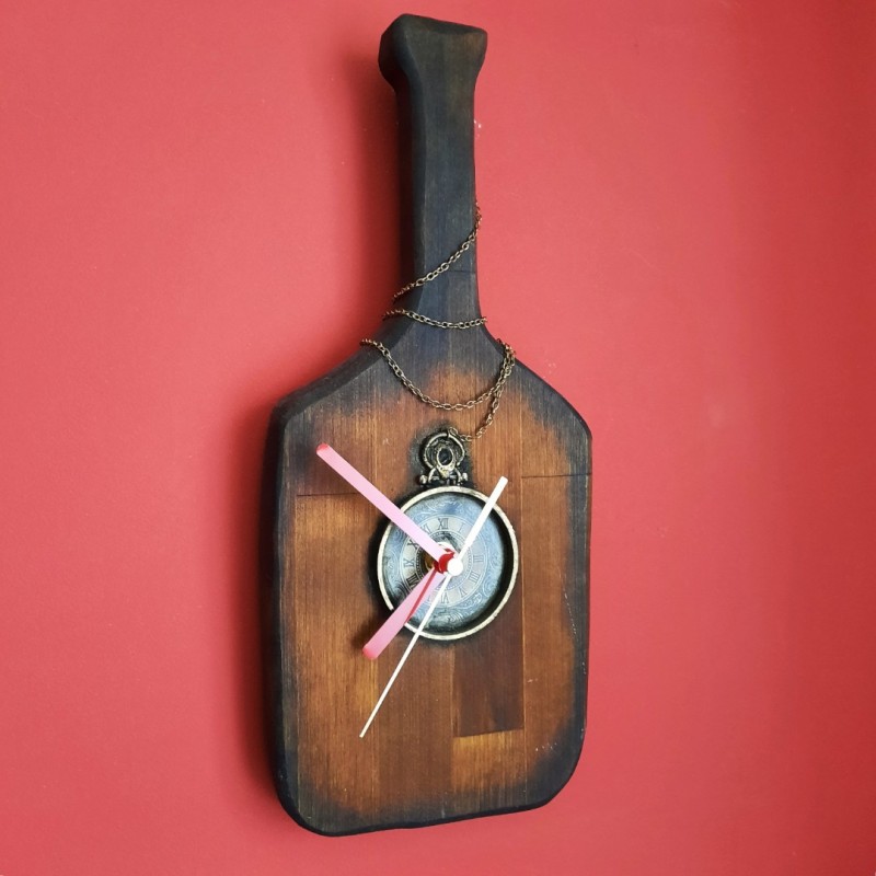 Laikrodis lofto stiliaus „Laiko keliautojo kompasas“ 