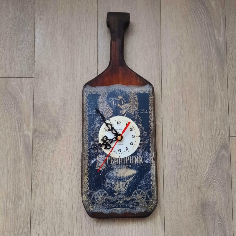 Laikrodis lofto stiliaus „Džentelmeno laikas“