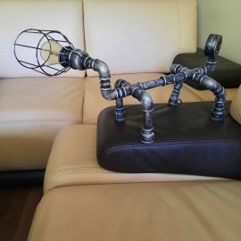 Modernus industrinio stiliaus šviestuvas „Scotti“