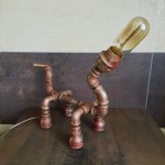 Modernus industrinio stiliaus šviestuvas "Puppy"