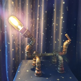 Modernus industrinio stiliaus šviestuvas "Puppy"